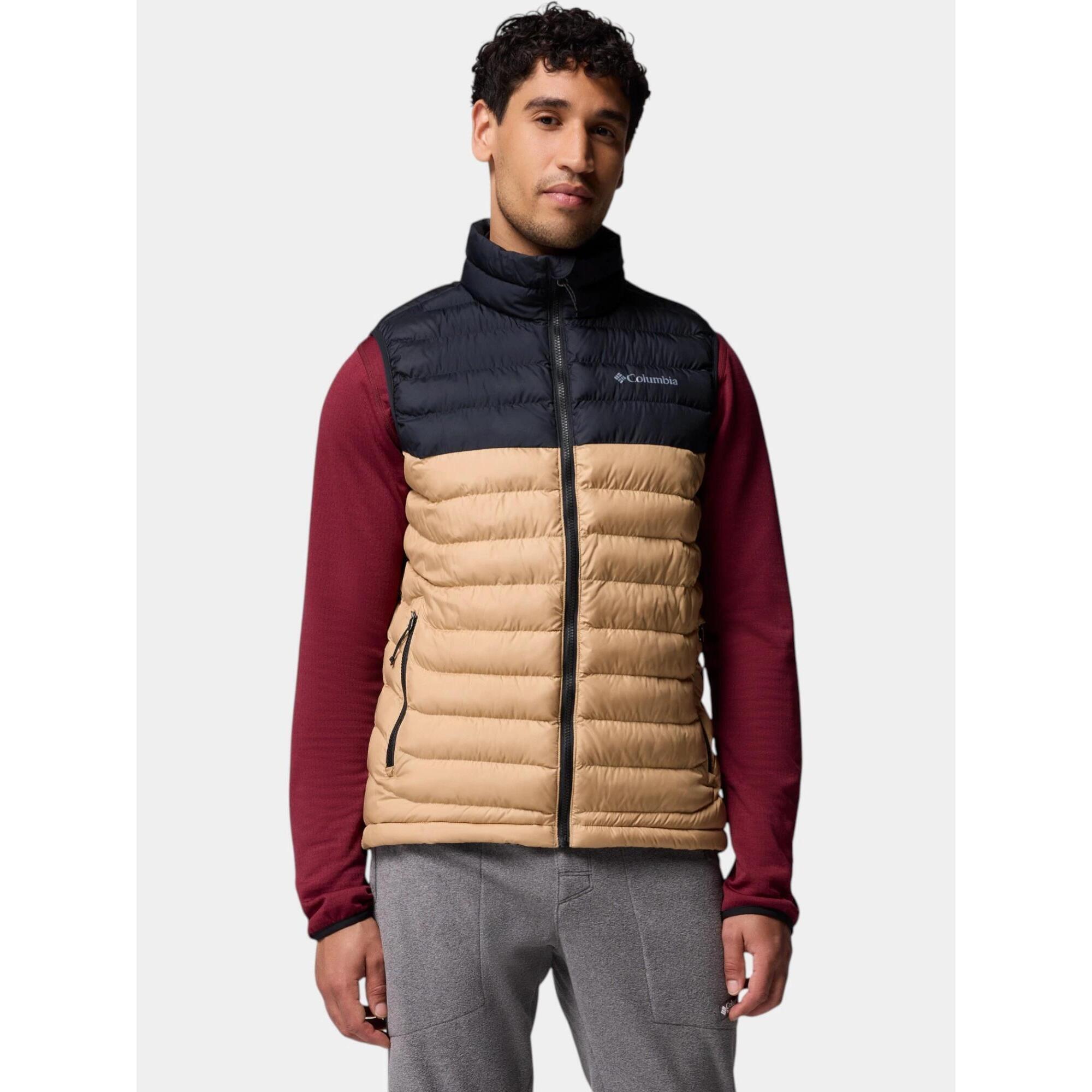 Columbia - Gilet Homme Powder Lite Ii - Pull Sans Manche - Beige|noir - Decathlon