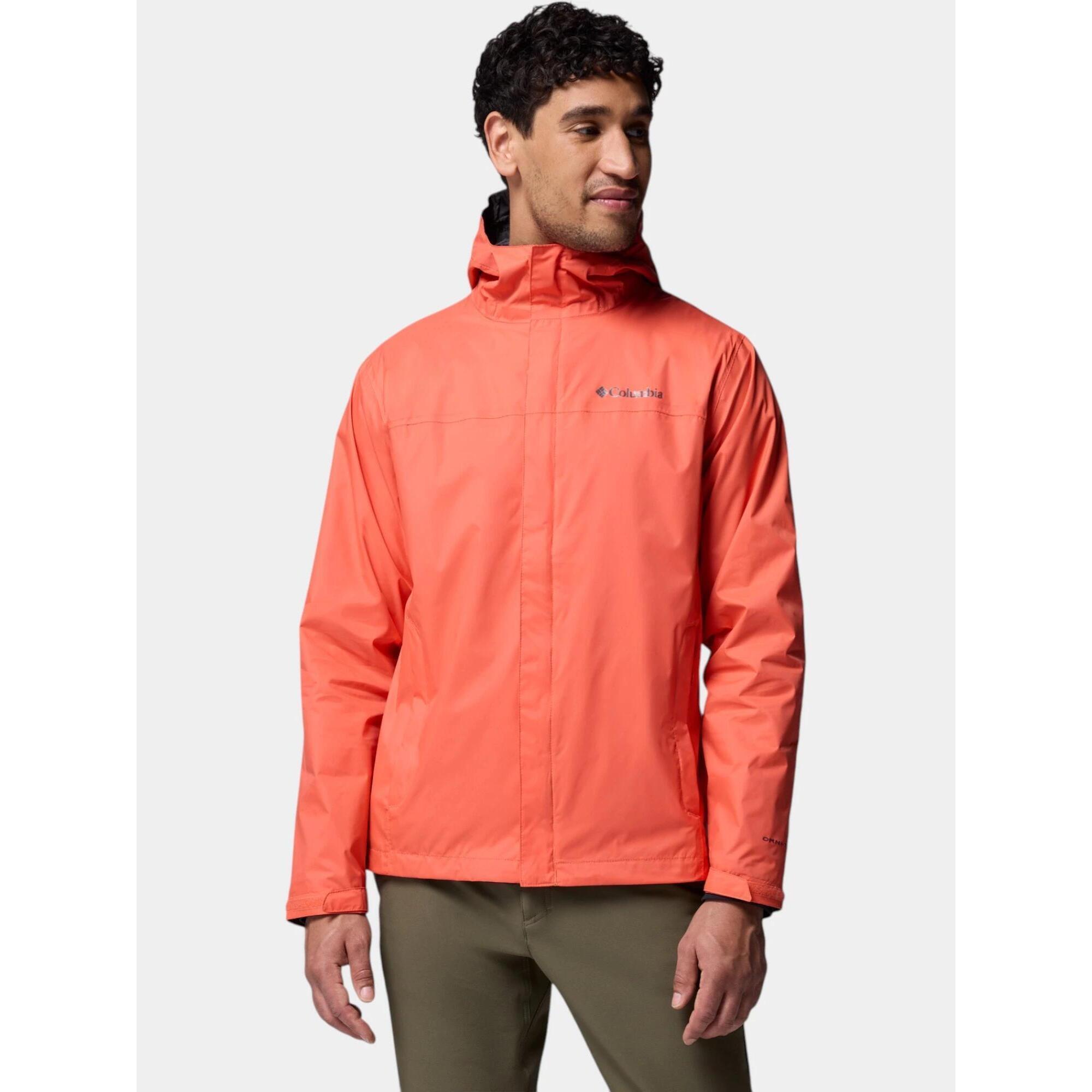 Columbia - Imperméable Homme Watertight Ii - Coupe-pluie - Jaune|orange - Decathlon