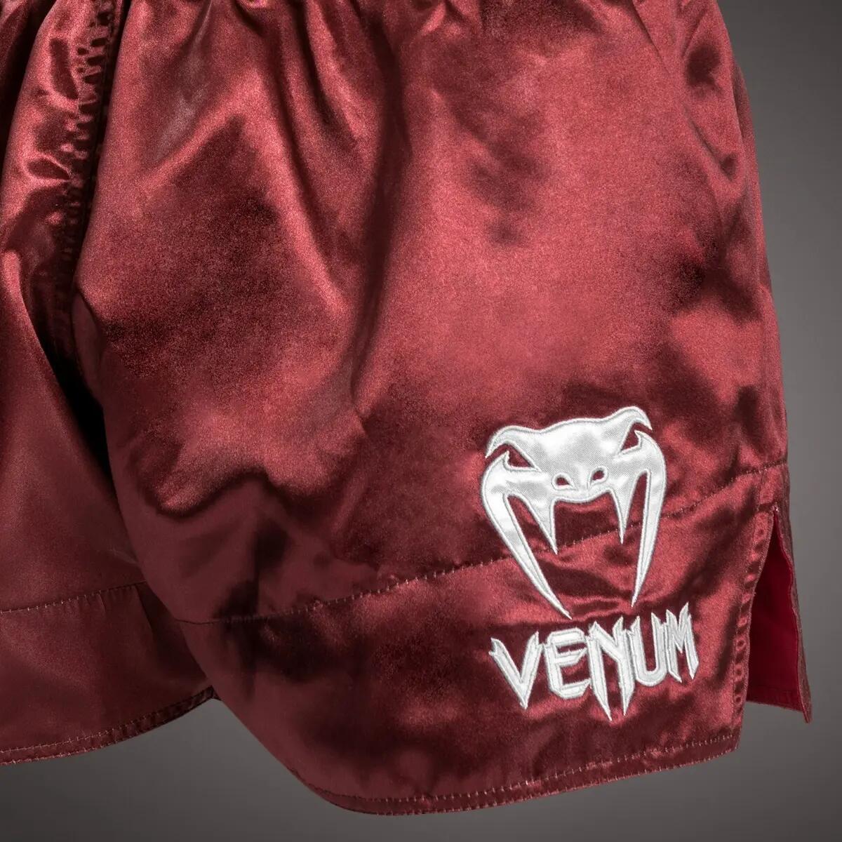 Venum Classic Muay Thai Shorts Bordeaux/Gold L 5/7
