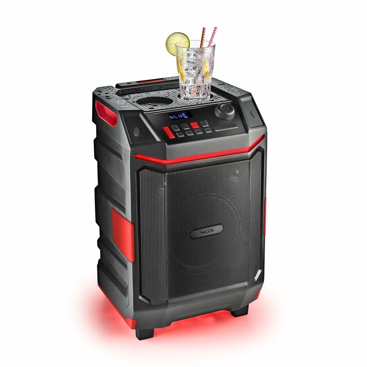 Dankzij de draagbare Bluetooth®-luidsprekers NGS WILDBASH Zwart 3/4