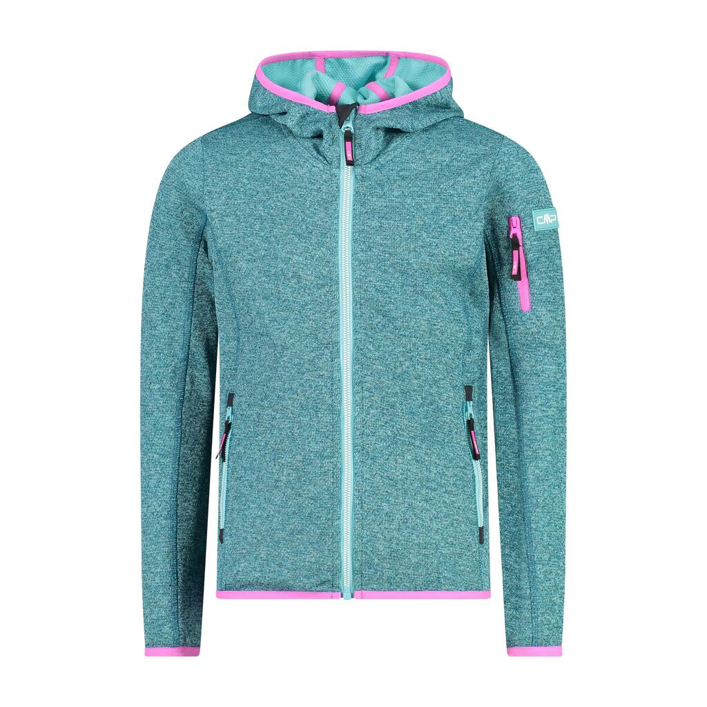 Girl's hooded fleece CMP