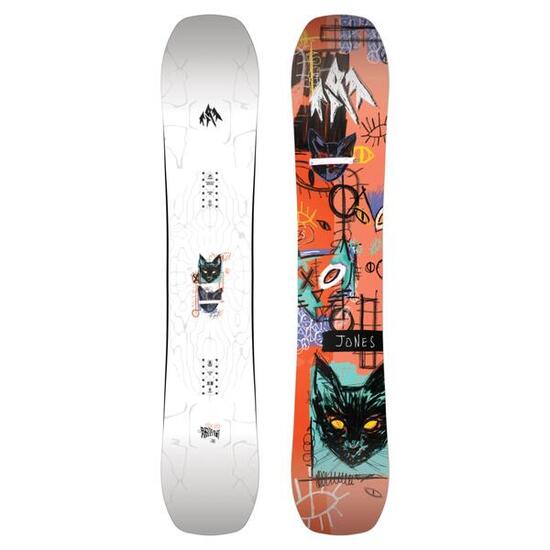 Snowboard Jones Rally gatto Uomo Bianco