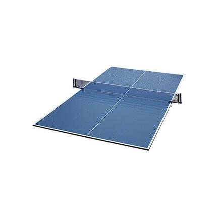 TISCHTENNIS-SET MIT STÄNDER UND BLAUEM NETZ - OHNE SCHLÄGER UND BÄLLE