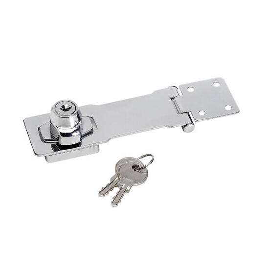 Deursluiting op grendel met sleutelslot, 118 x 41 x 28 mm