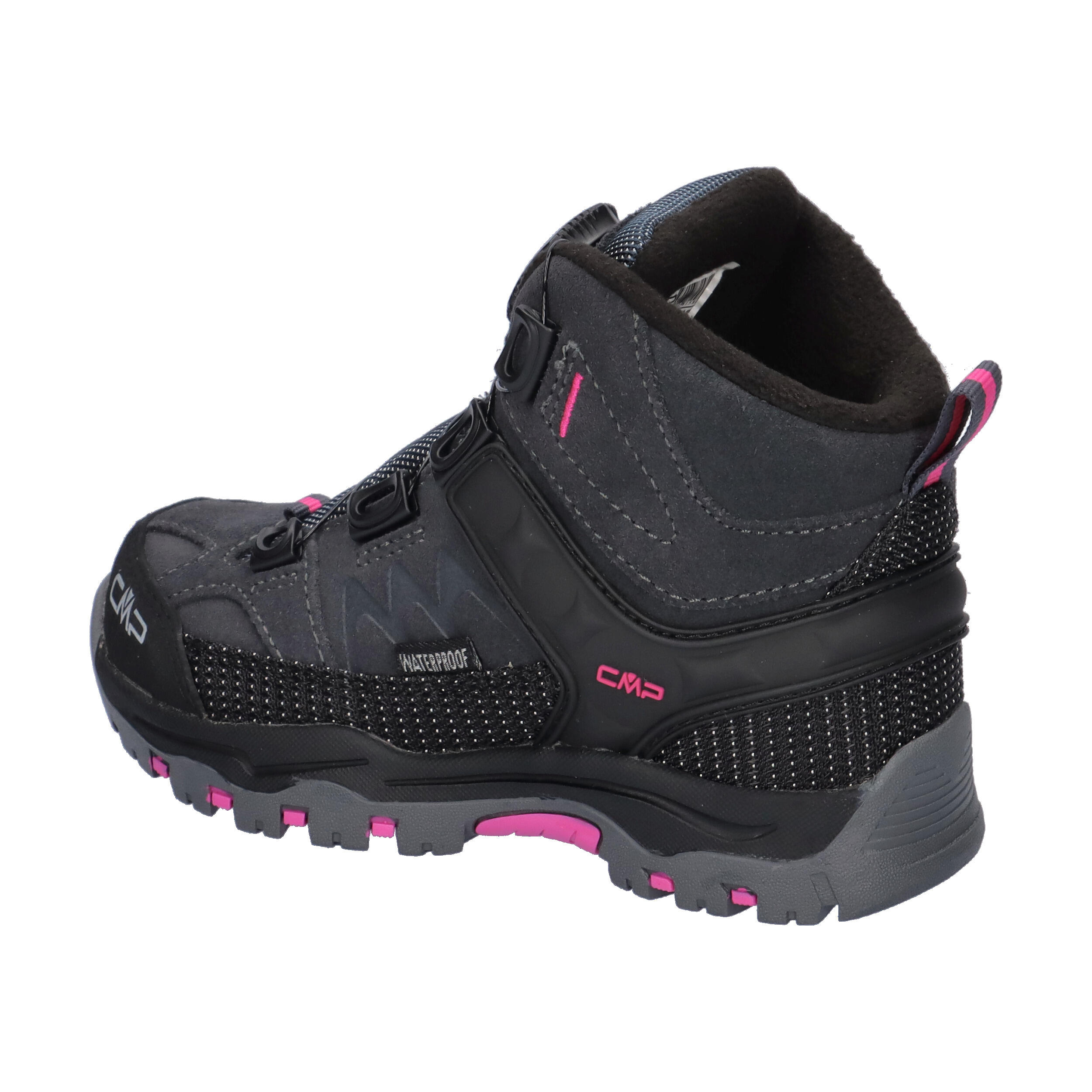 CMP Kinder Trekkingschuhe Kids Kiruna Mid FITGO Fleece WP 3Q57894 11/15