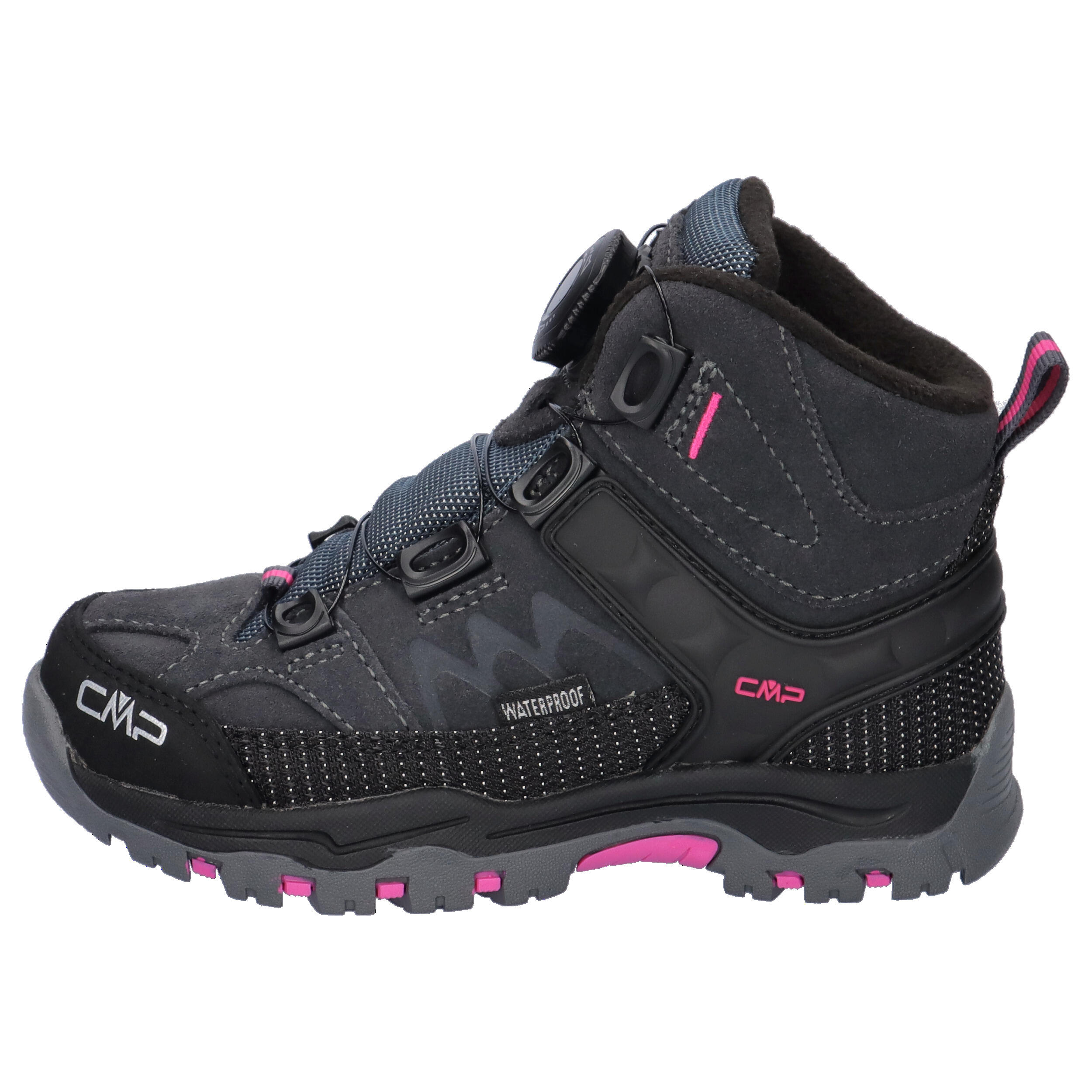 CMP Kinder Trekkingschuhe Kids Kiruna Mid FITGO Fleece WP 3Q57894 10/15