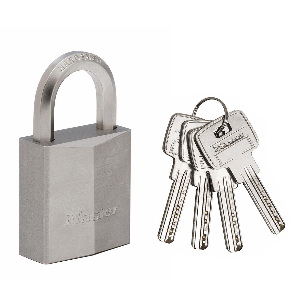 Lucchetto a chiave Tipo 1, ottone, da esterno, arco in ottone, 40mm, 2