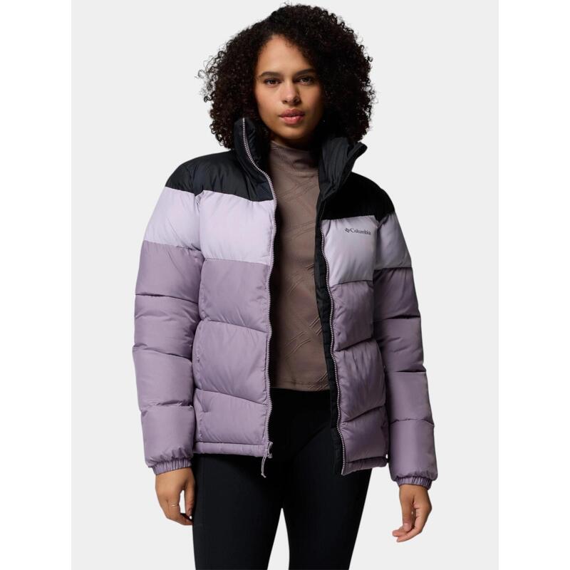 Geaca matlasata de tranzitie Puffect II Colorblock Jacket femei