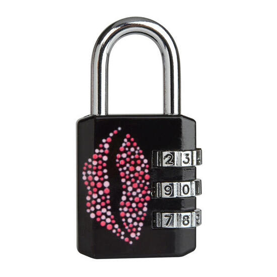 1509EURDKISS Cadenas à Combinaison avec Motif Imprimé