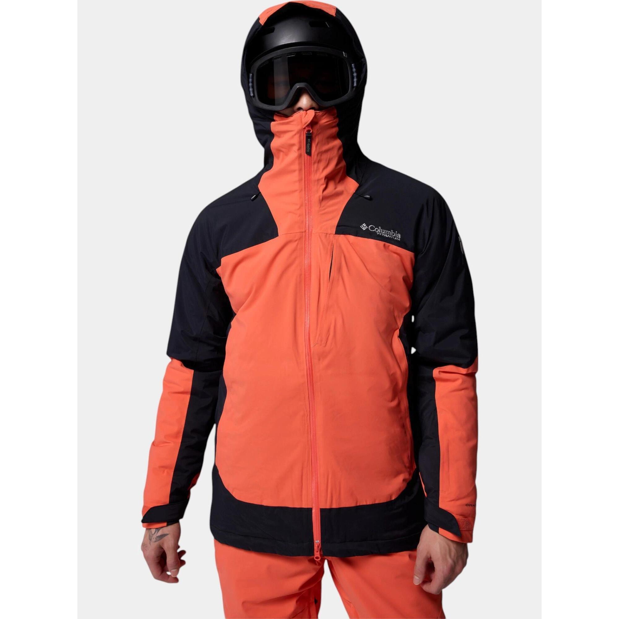 Columbia - Veste De Ski Homme Cirque Bowl - Veste - Jaune|noir|orange - Decathlon