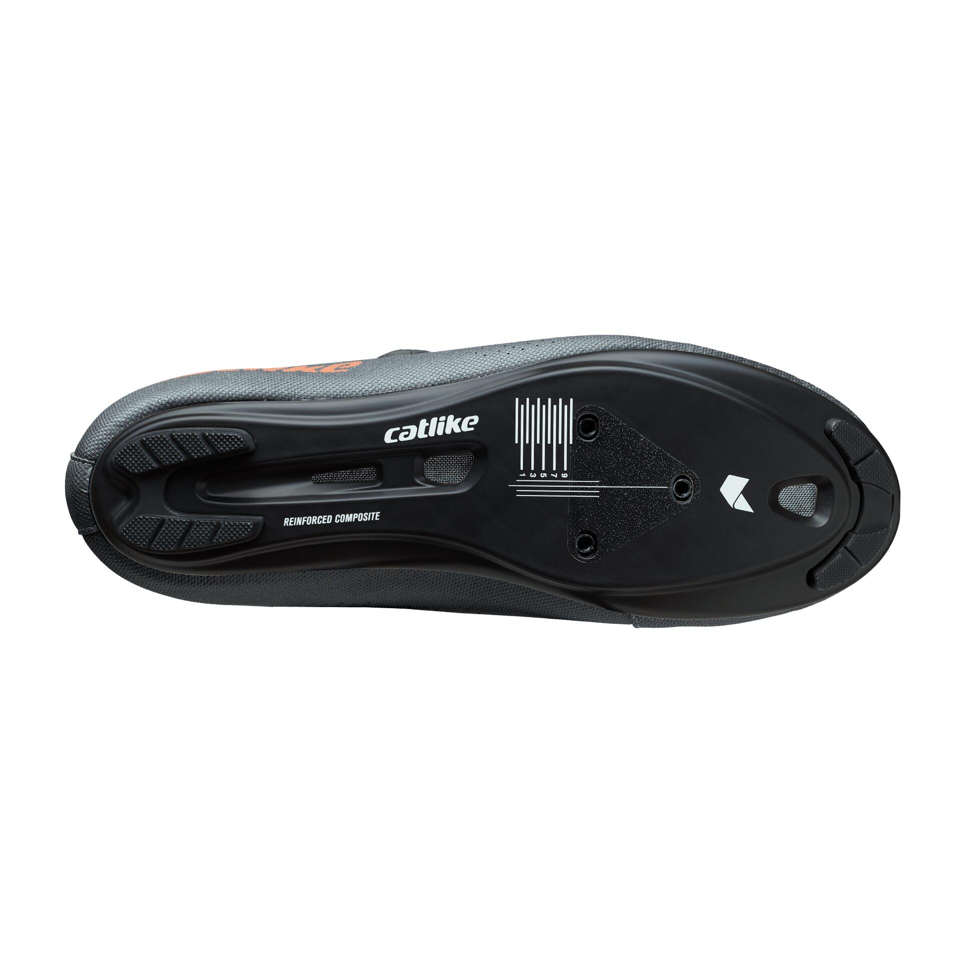 Chaussures Vélo Route Whisper R1 Nylon Gris 5/7