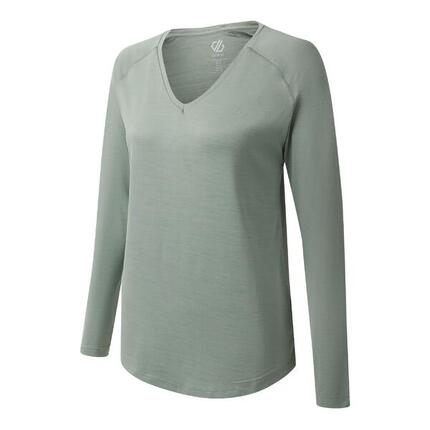 Chemise Manches Longues Fitness - Discern noir femme