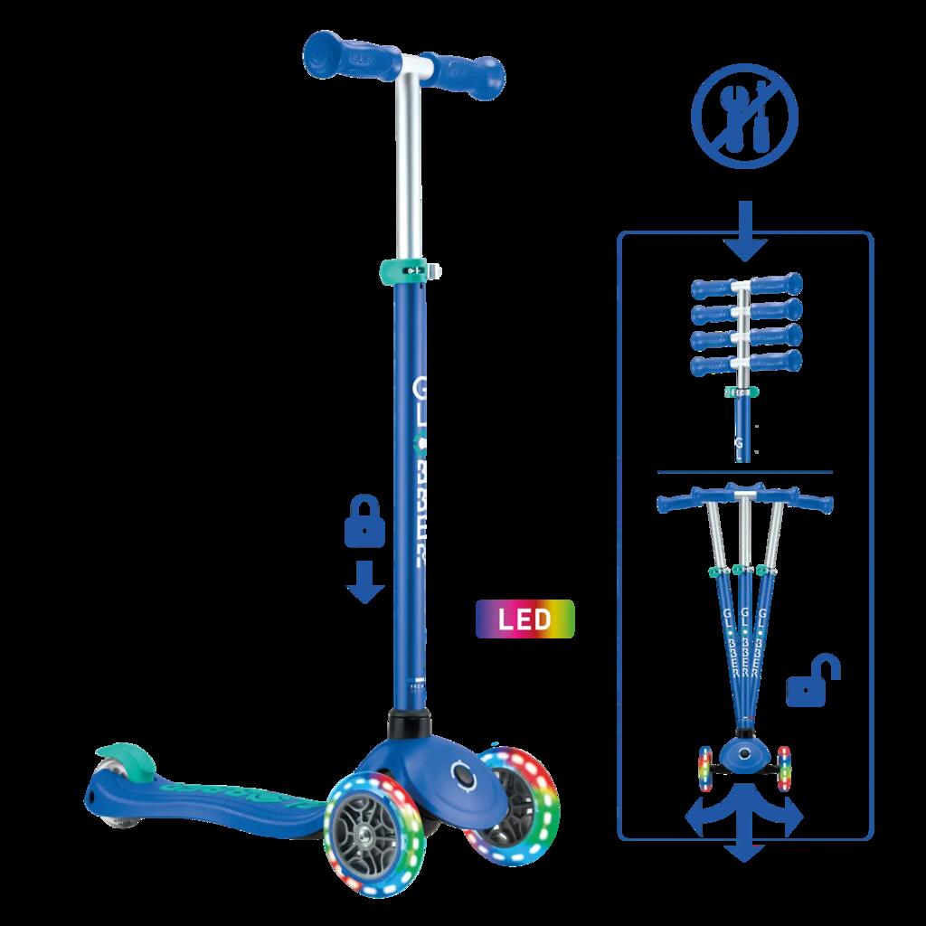 Children's scooter PRIMO PLUS LIGHTS