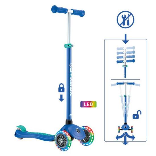 Monopattino per bambini PRIMO PLUS LIGHTS