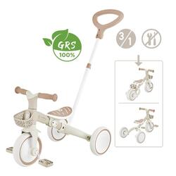 Tricycle LEARNING 3 EN 1 PLUS ECO - Taupe