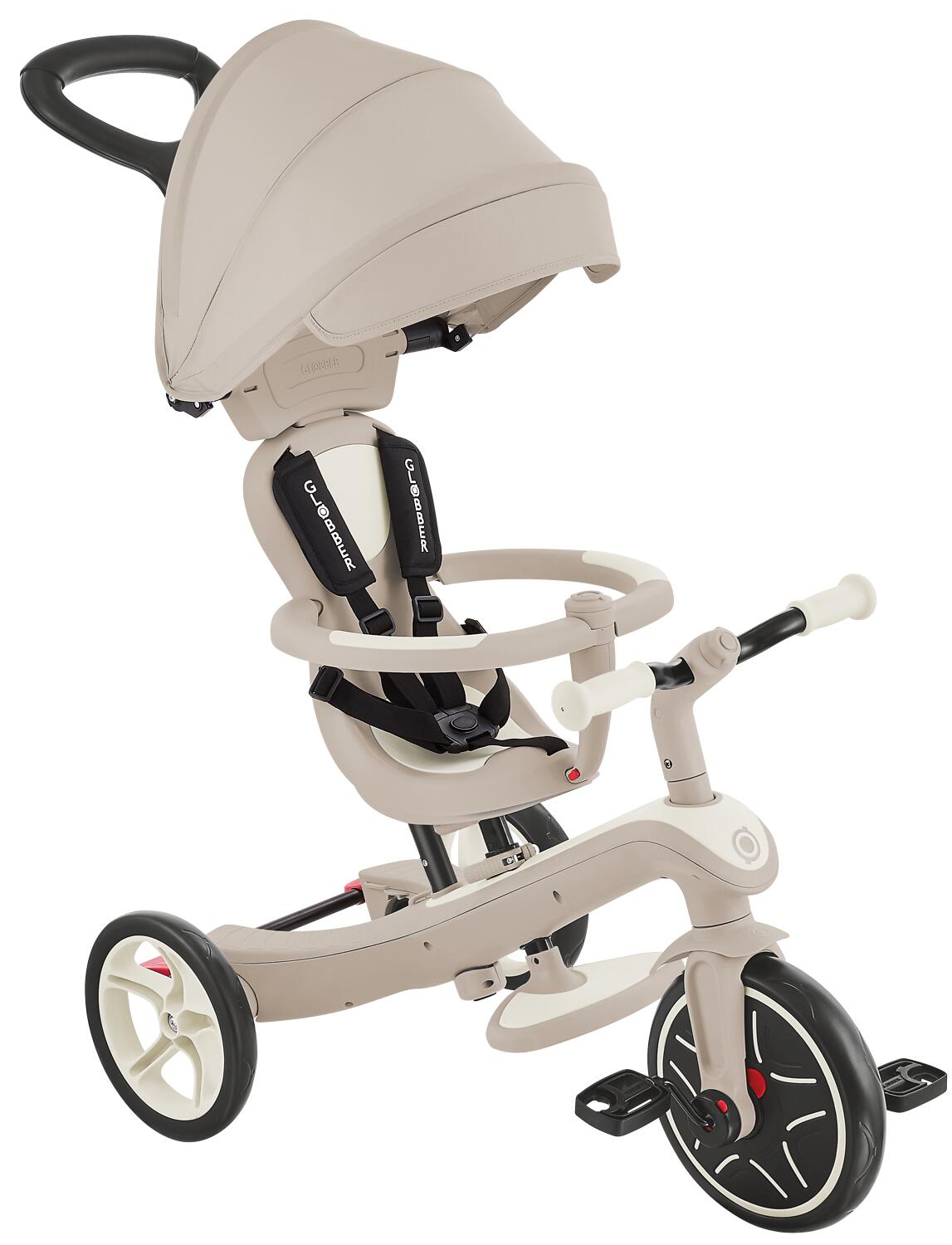 Tricycle évolutif EXPLORER 4 en 1 DELUXE ECO - Taupe 3/7