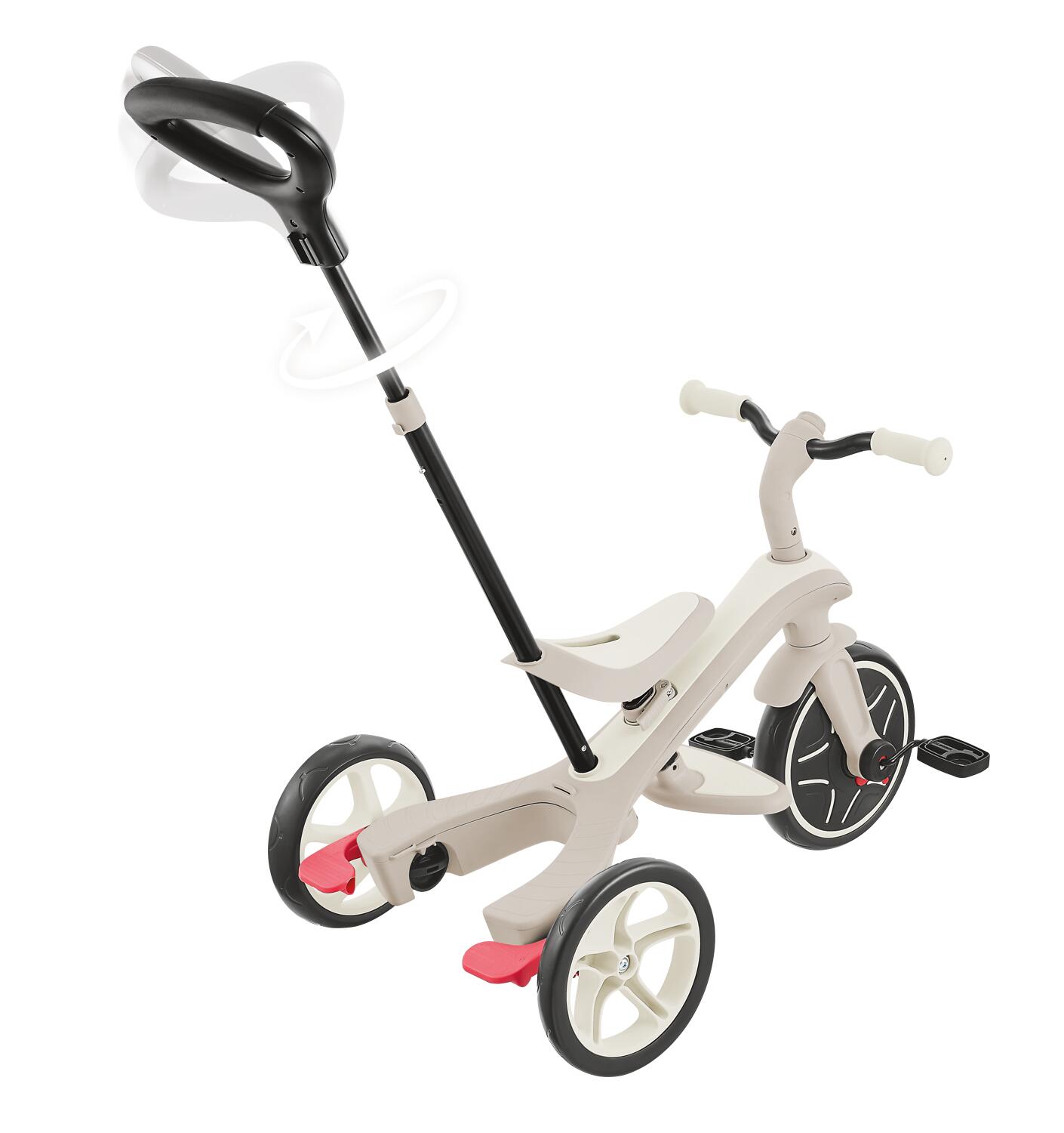 Tricycle évolutif EXPLORER 4 en 1 DELUXE ECO - Taupe 6/7