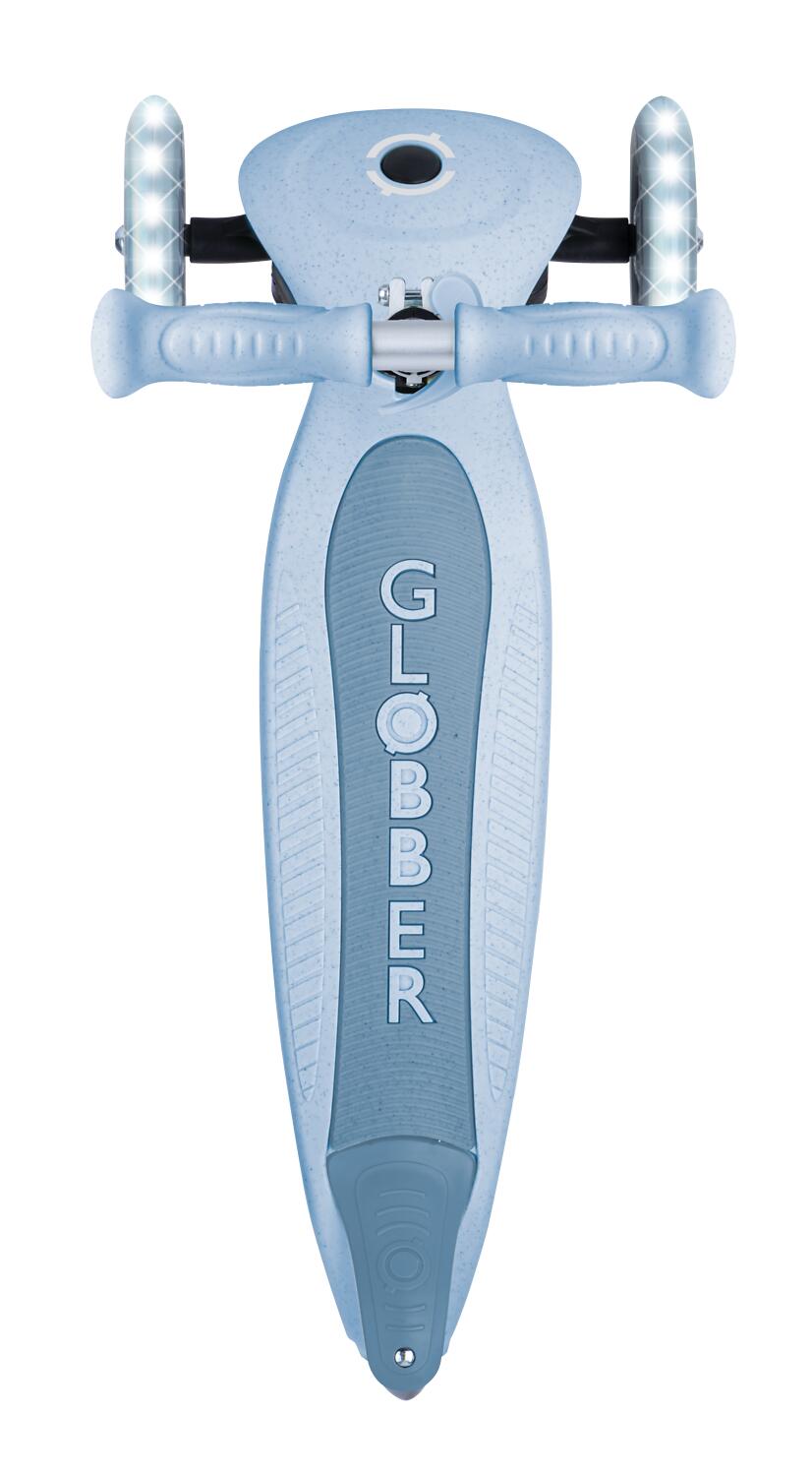 Globber Primo ECO foldable lights step in blueberry 13/14