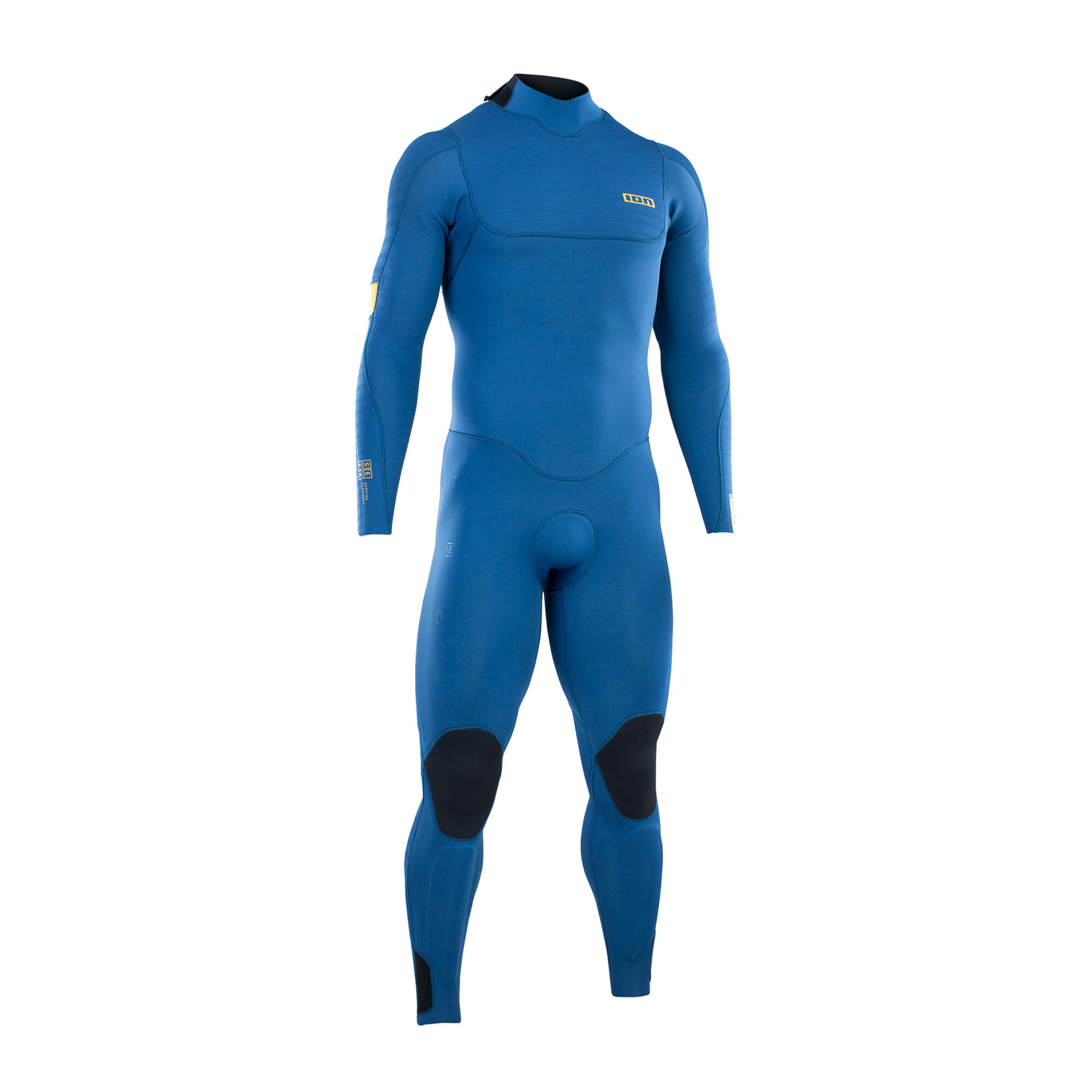 Pianka do pływania męska ION Seek Core 5/4 mm Back Zip faint blue 5/5