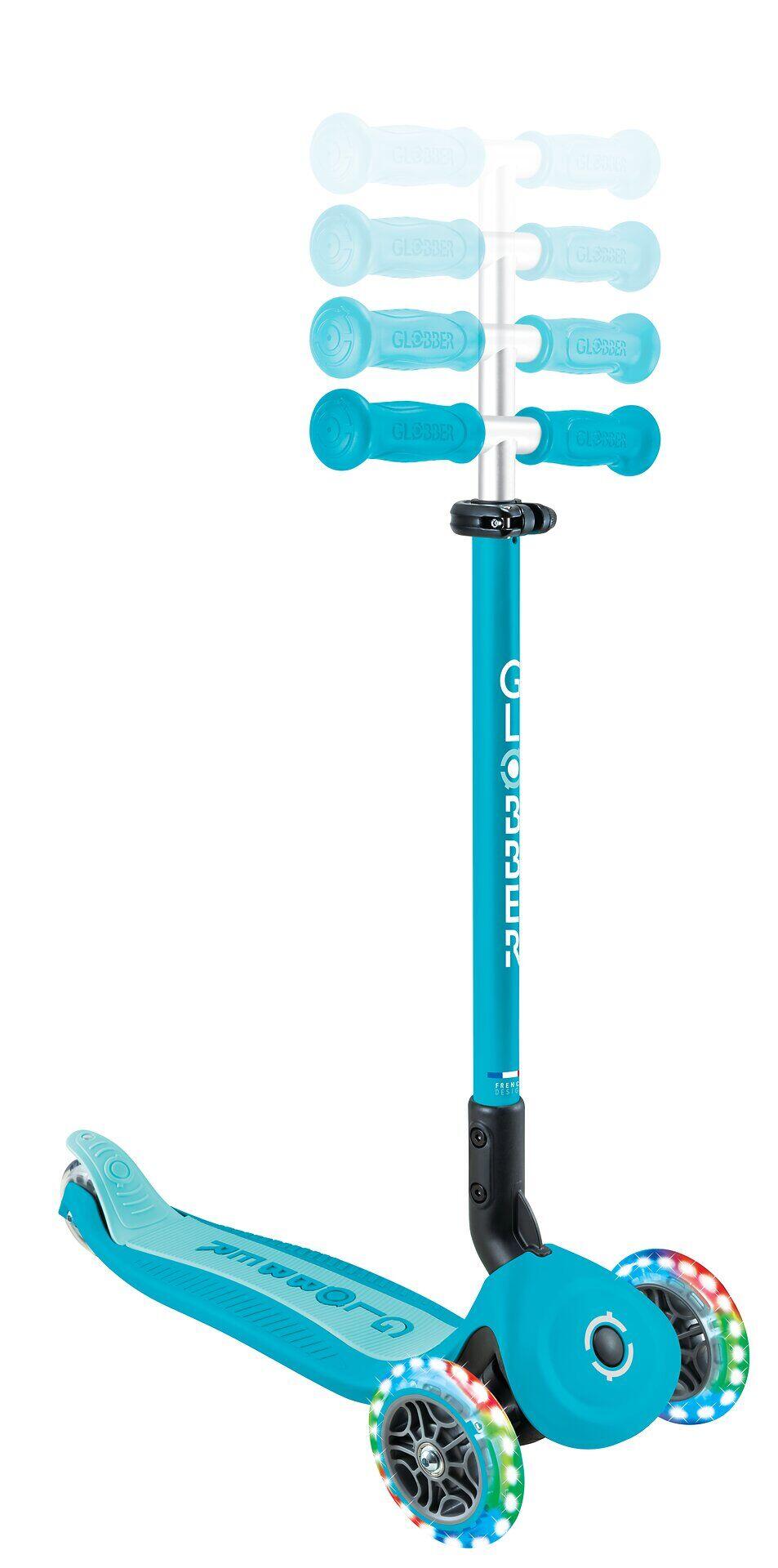 Monopattino evolutivo GO-UP ACTIVE LIGHTS 360 - Blu Aqua 13/15
