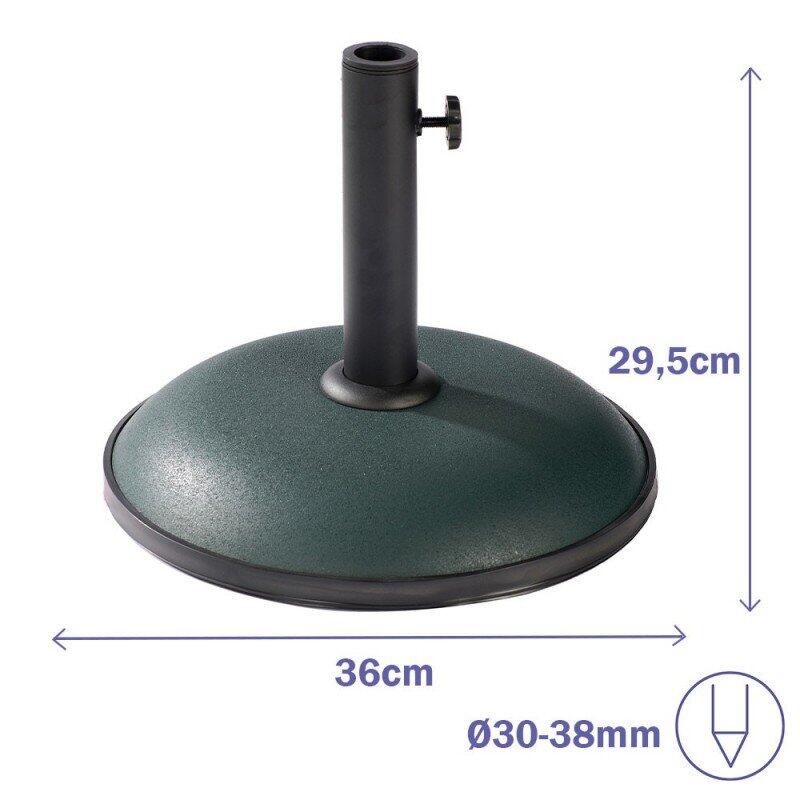 Base de sombrilla Marbueno de cemento 11KG para exteriores 3/4