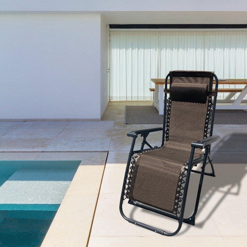 Silla Plegable Marbueno Marrón 5/5