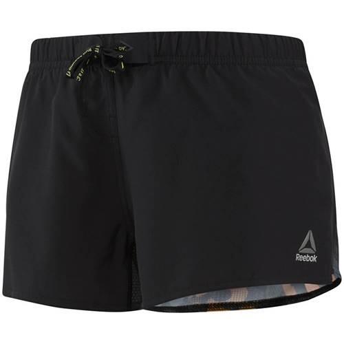 Pantaloni formazione donna Reebok Osr Board Aop 3/5
