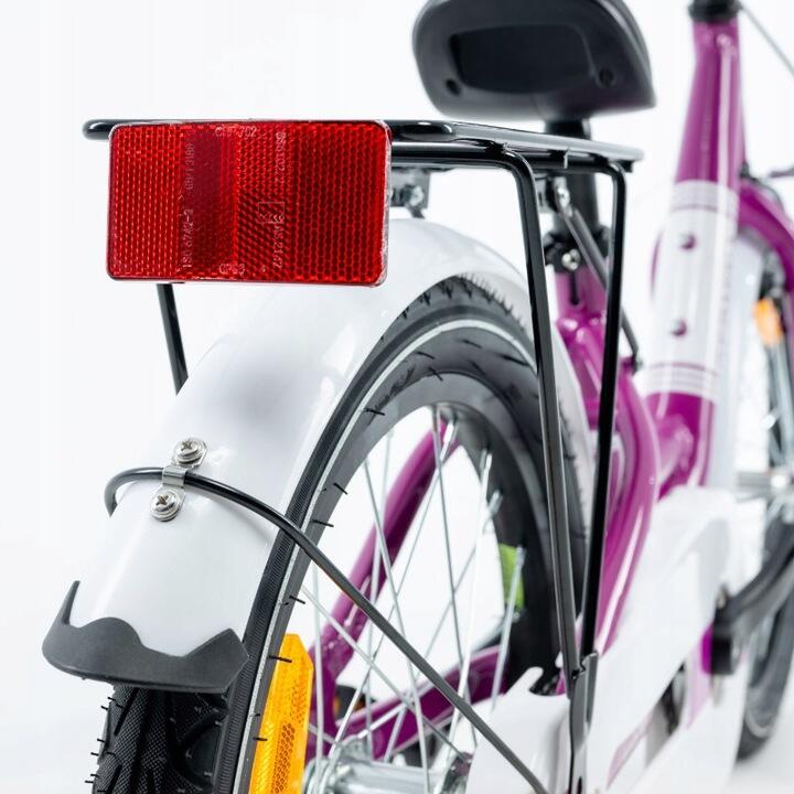 Kinderfiets voor meisje GERMINA Alu licht 18 inch paars 6/6
