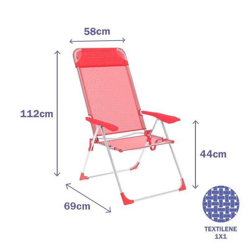 Silla Plegable Marbueno Coral 4/4