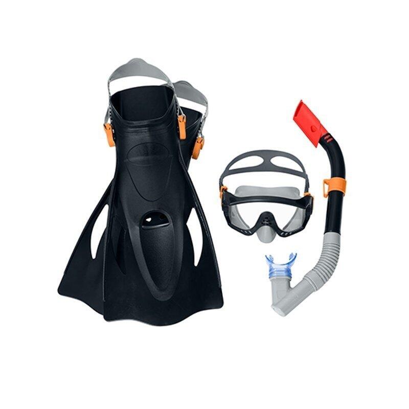 Duikbril met Snorkel en Zwemvliezen Bestway Volwassen 6/7