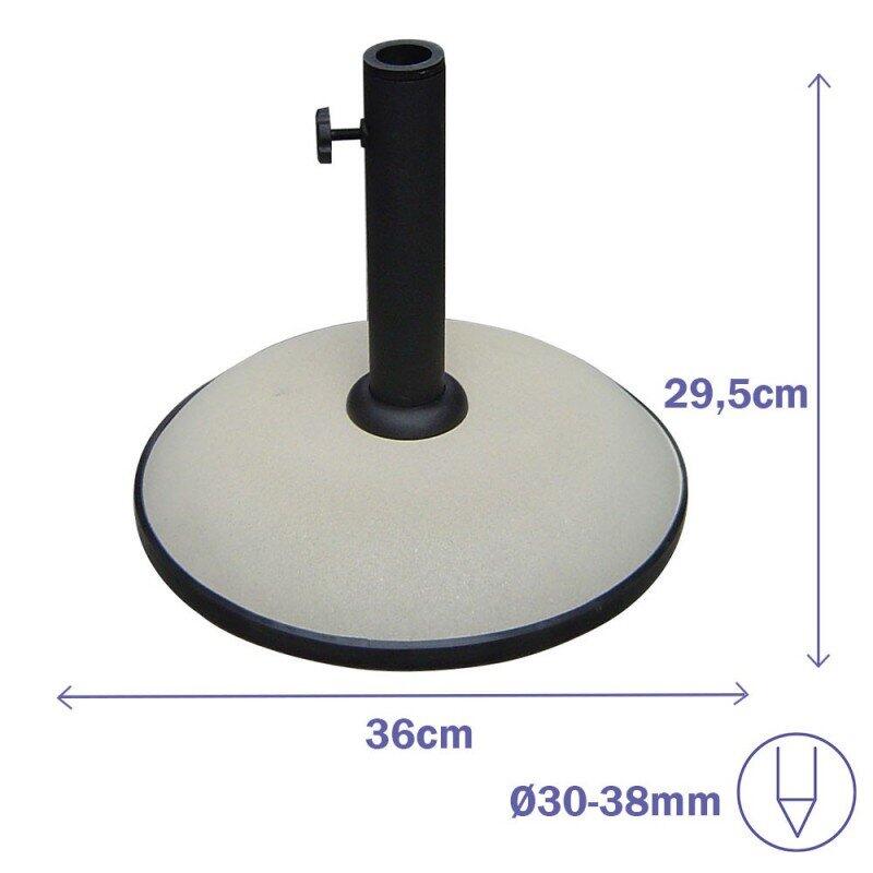 Base de Sombrilla Marbueno de Cemento 11KG 3/4