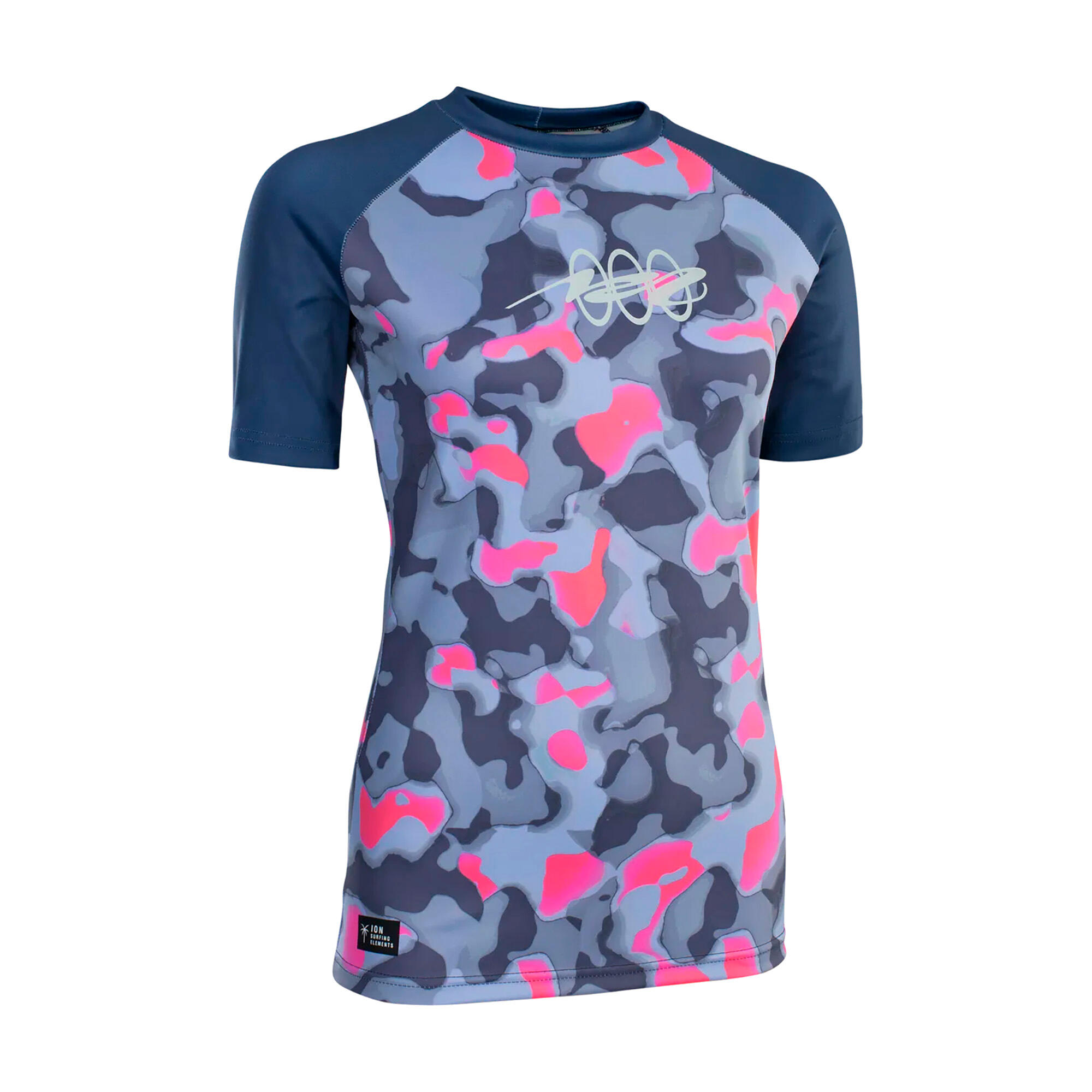 Camiseta de neoprene feminina ION Lizz UV capsule pink 3/3