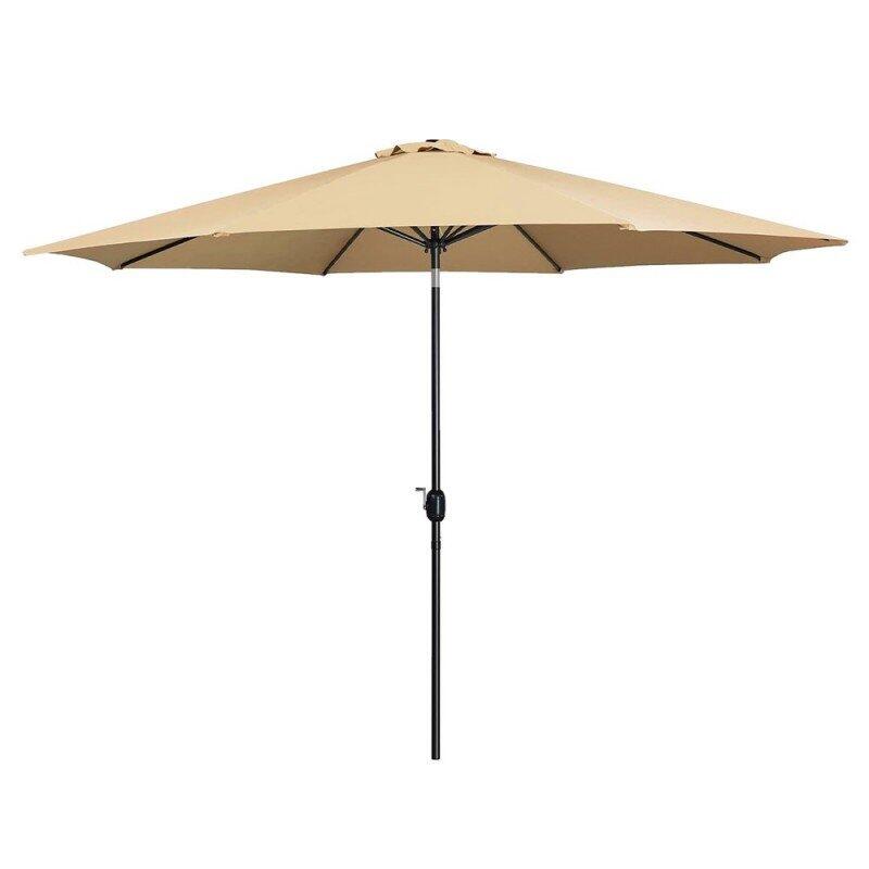 Sombrilla Marbueno 270 cm Acero Plegable para Jardín 4/4