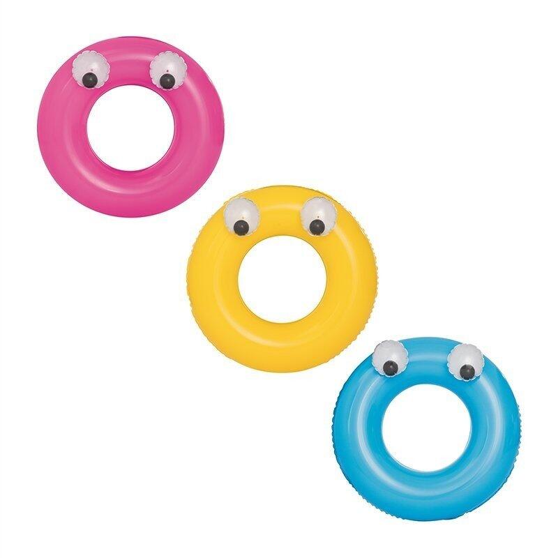 BESTWAY COLAC INOT GONFLABIL BIG EYES 91 CM, Albastru