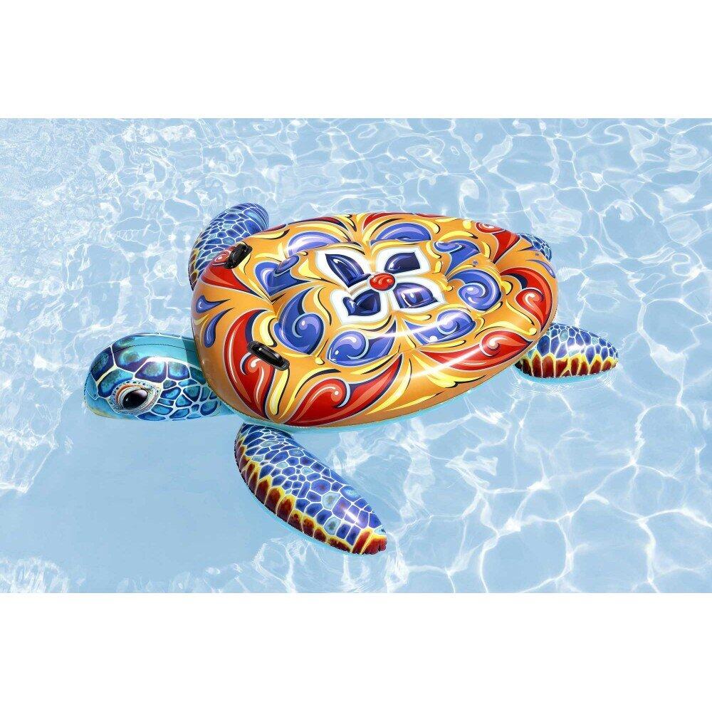 Bouée natation chevauchable tortue enfant Bestway 7/7
