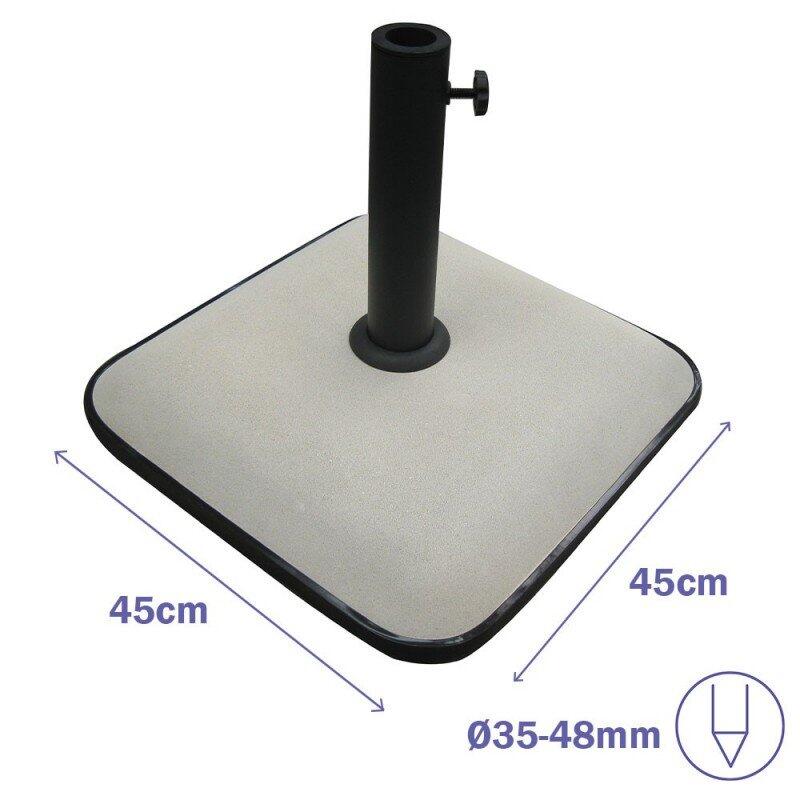 Base de Sombrinha Marbueno de Cimento 25KG 4/4