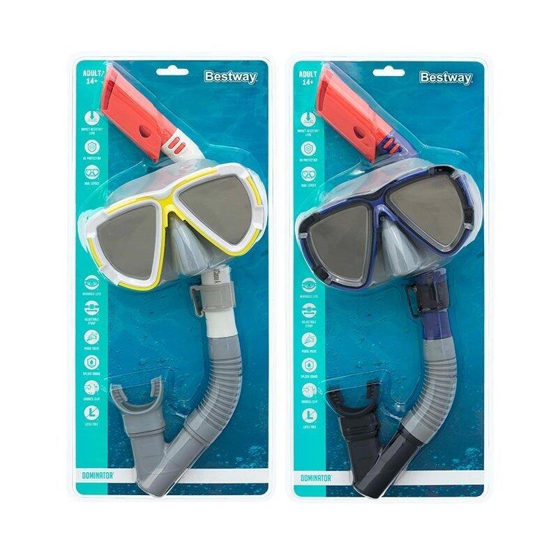 Gafas de Buceo con Tubo Bestway Blanco 6/7