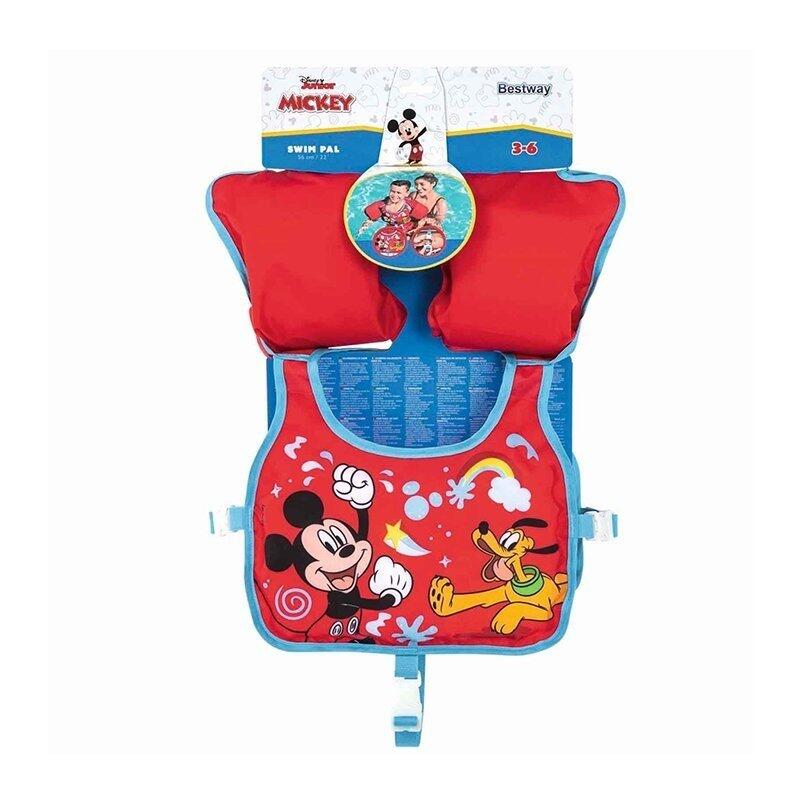 Chaleco Manguitos Mickey Mouse Bestway 56 cm 3-6 años 4/5