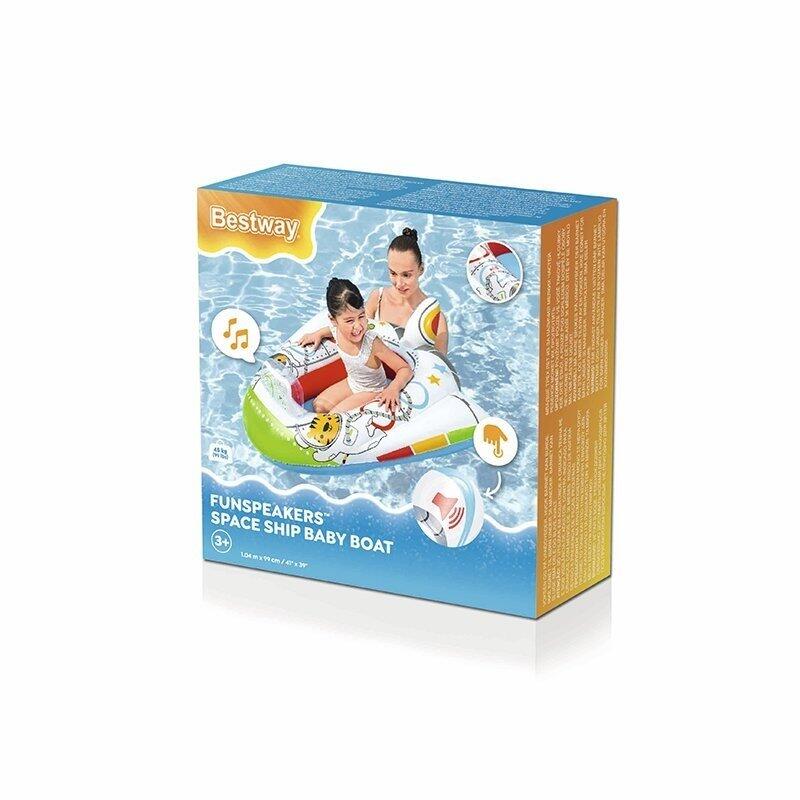 Bestway Barca Hinchable Infantil Espacial con Sonido 34178 3/5