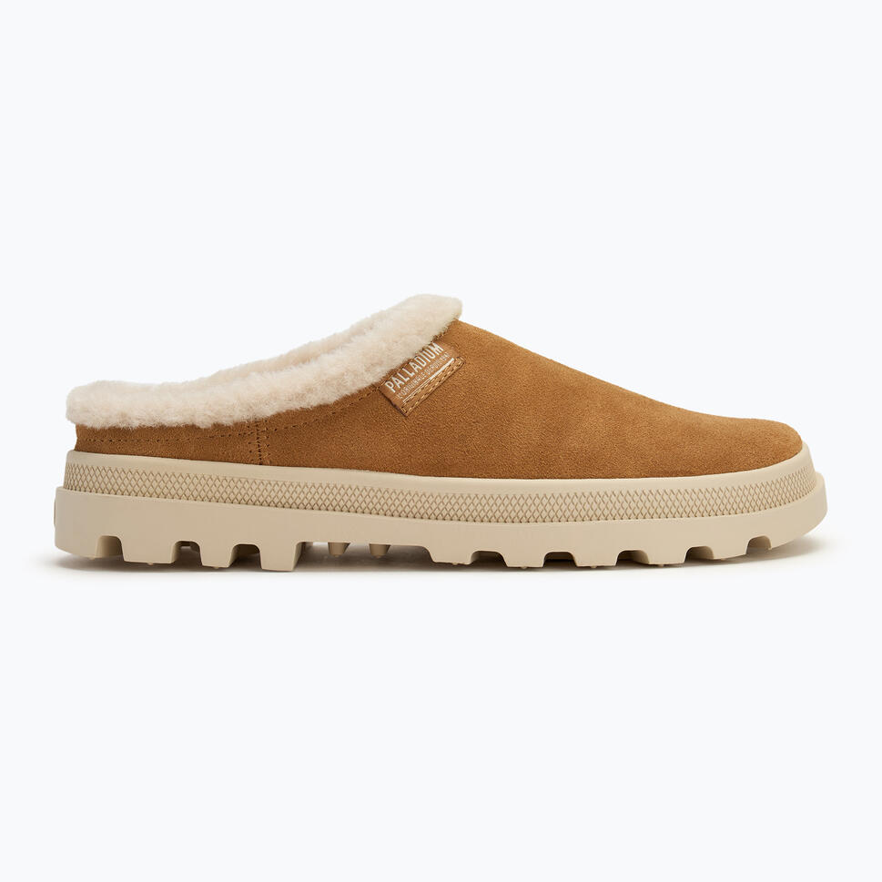 Klapki Palladium Palladune Mule Warm dear brown