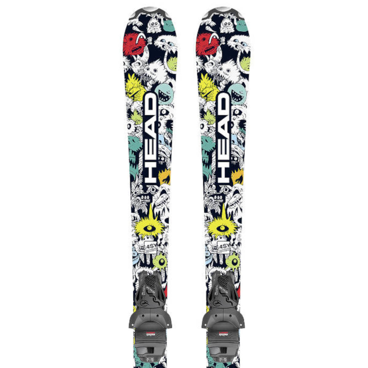 Narty HEAD Monster Easy Junior + Wiązania JRS 7.5 GW 2026 2/6