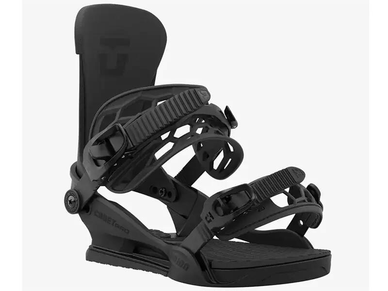 Fixations snowboard - All mountain - Cadet PRO - Précises, réactives - Noir 1/3