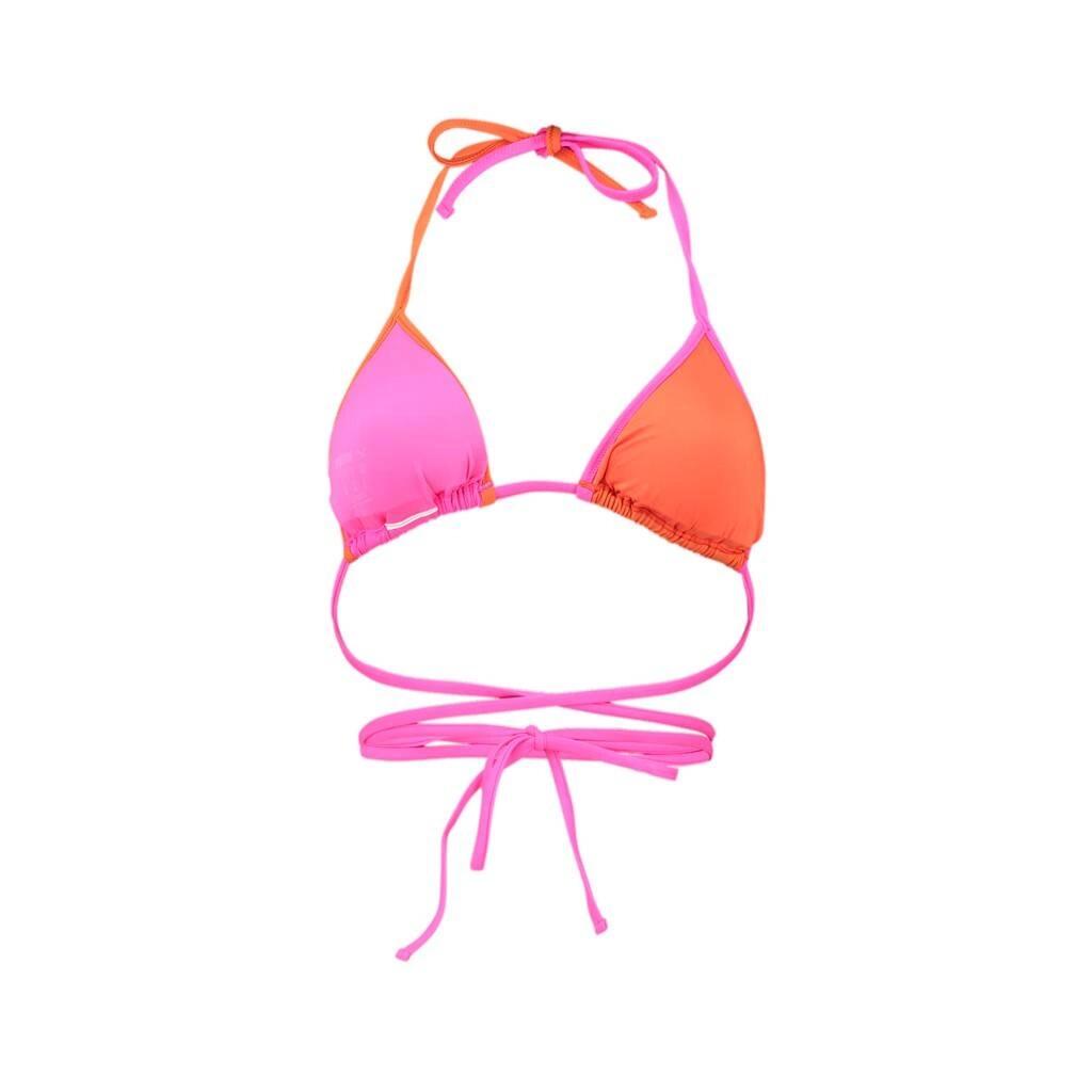 PUMA Swim Women Wrap Triangle 1P Bademode Rosa (938065-02) 2/3
