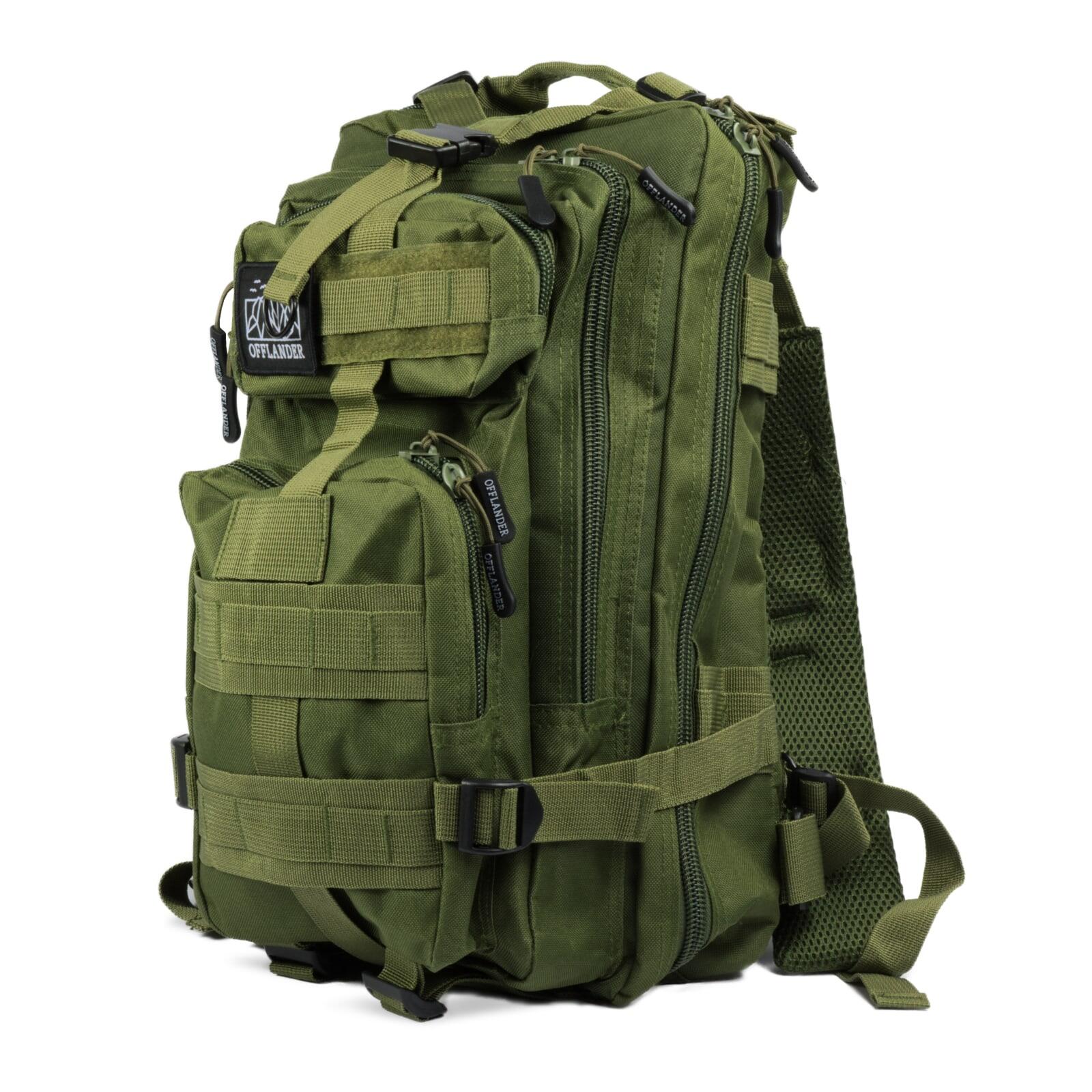 Plecak Turystyczny OFFLANDER SURVIVAL 25L Zielony 3/4