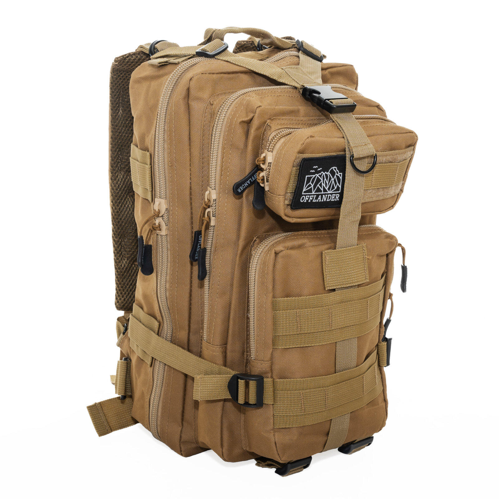 Plecak Turystyczny OFFLANDER SURVIVAL 25L Khaki 3/4