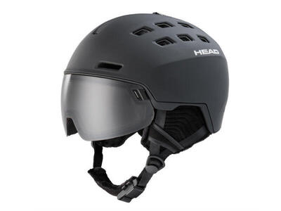 Head radar 5k visor skihelm - m-l - zwart