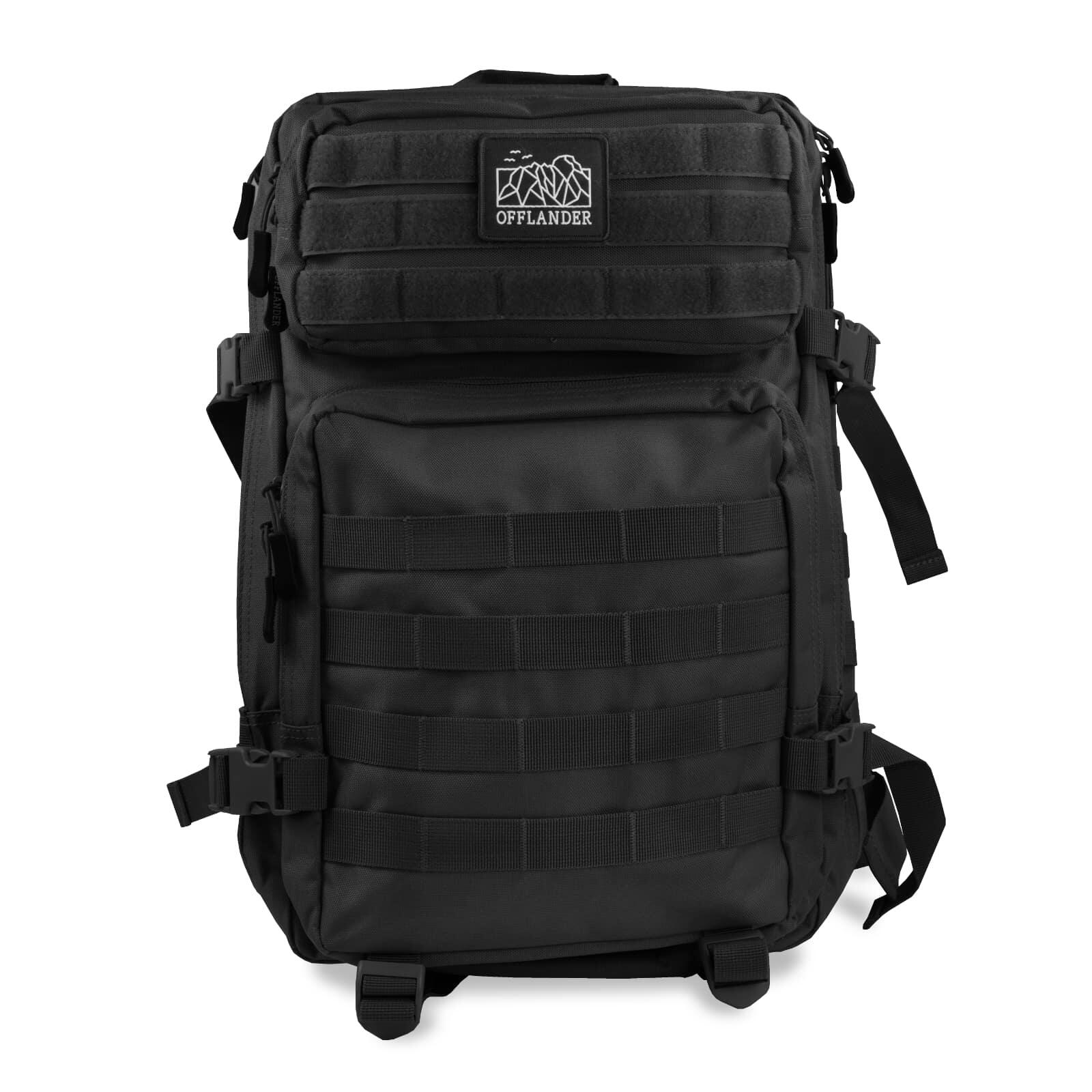 Plecak turystyczny OFFLANDER Survival 43L czarny 3/4