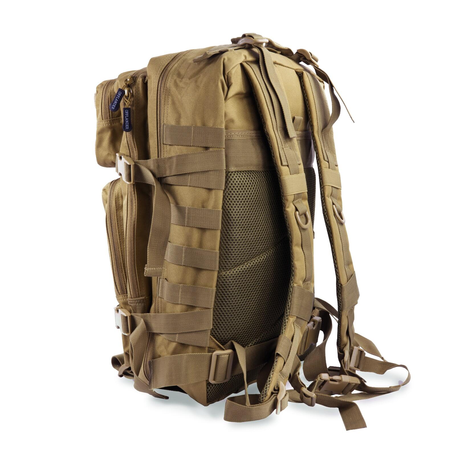 Plecak turystyczny OFFLANDER Survival 43L khaki 2/4