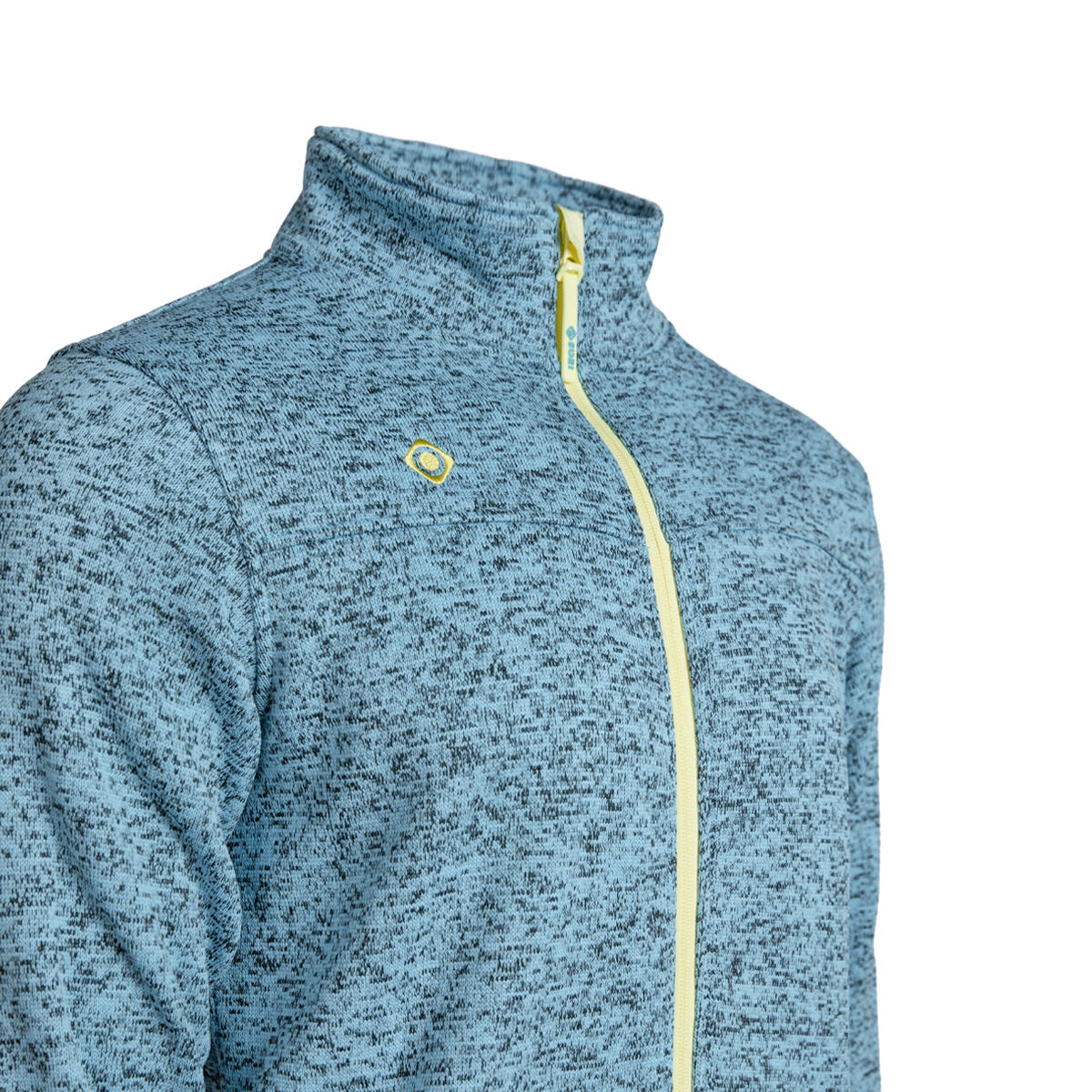 Izas Herren Strickfleecejacke SAMAUN M V3 mit Stehkragen und 3/4