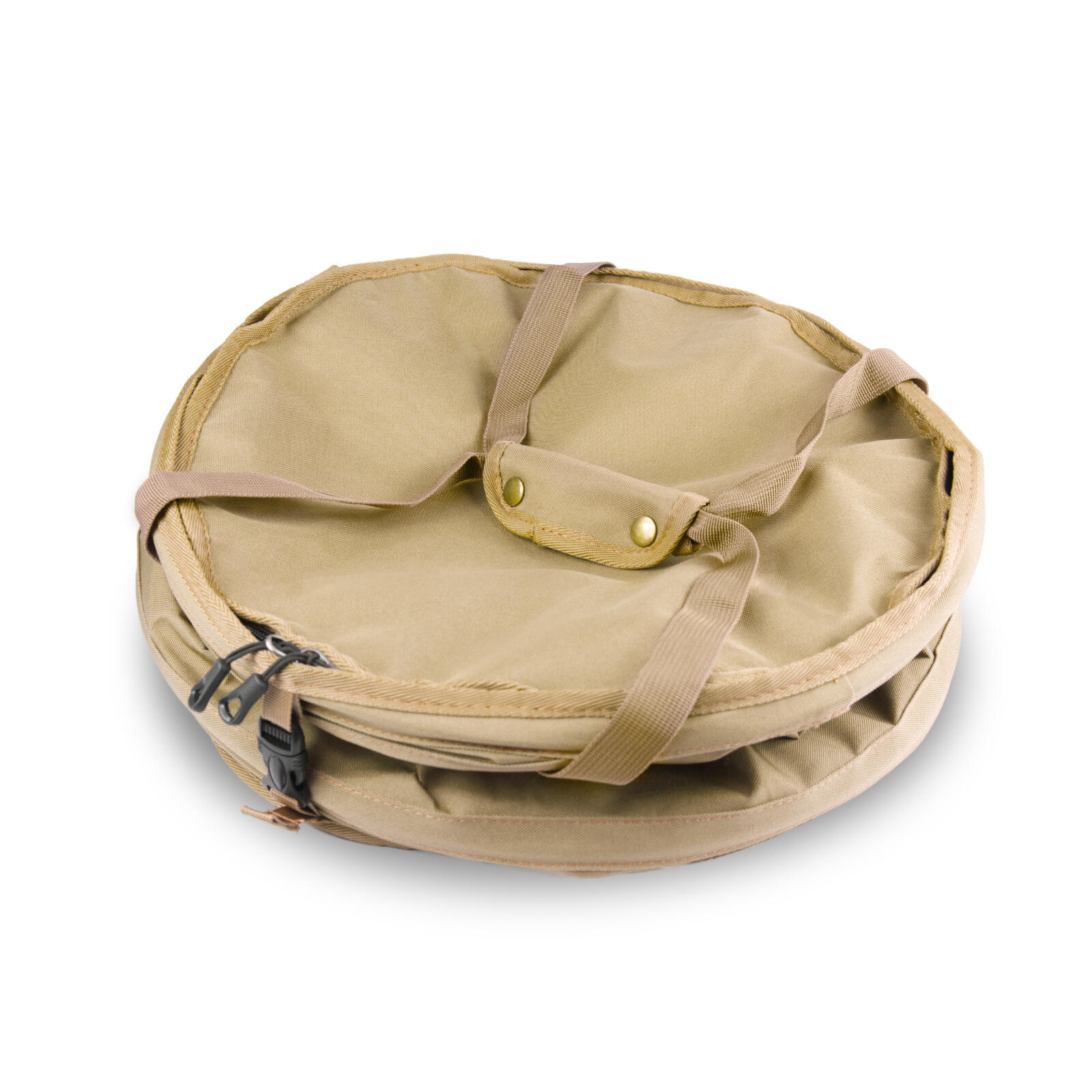 Cylindryczny kosz kempingowy OFFLANDER 60L khaki 2/4